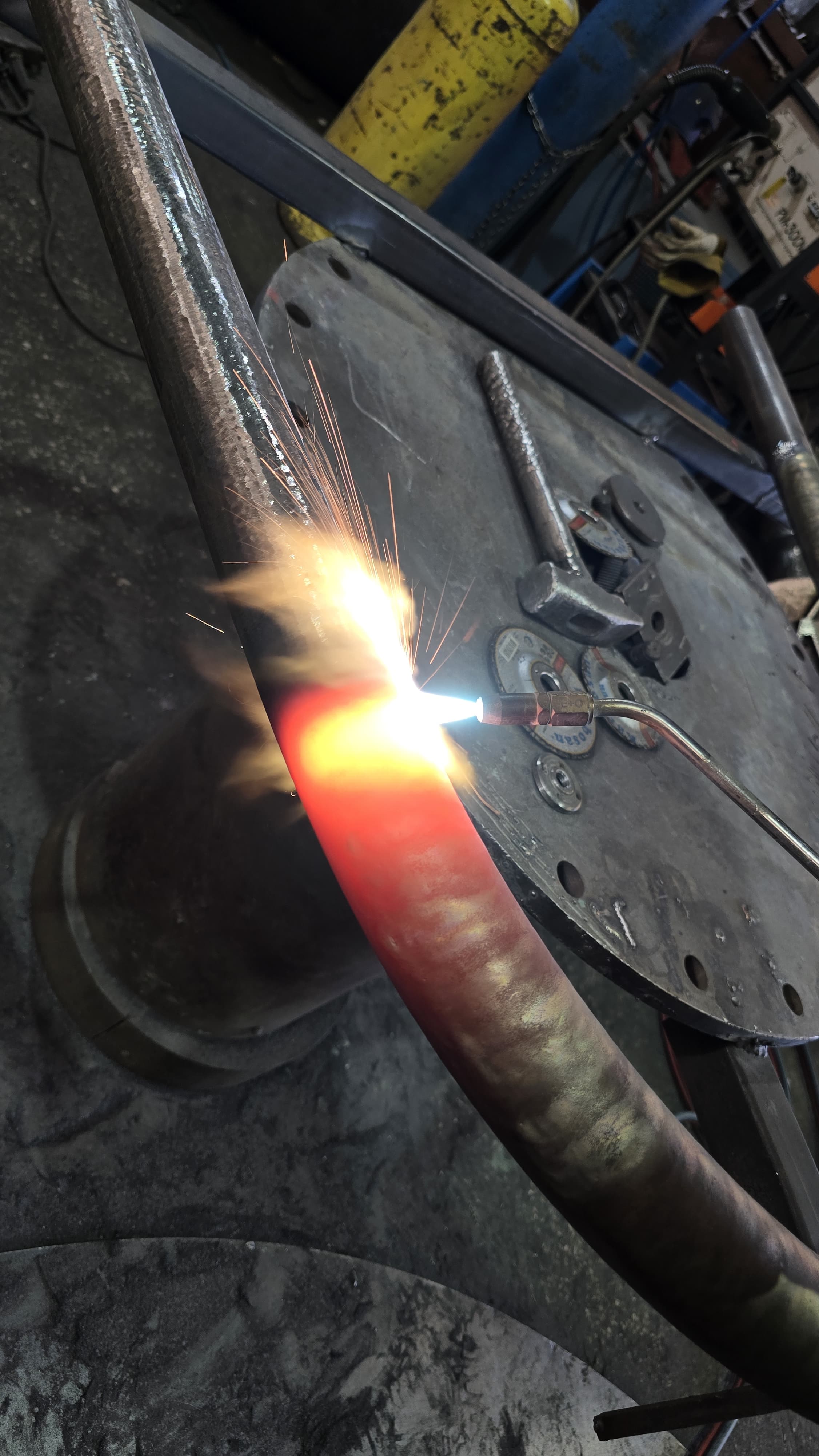 Kazan Borusu Tungsten Karbür Kaplaması